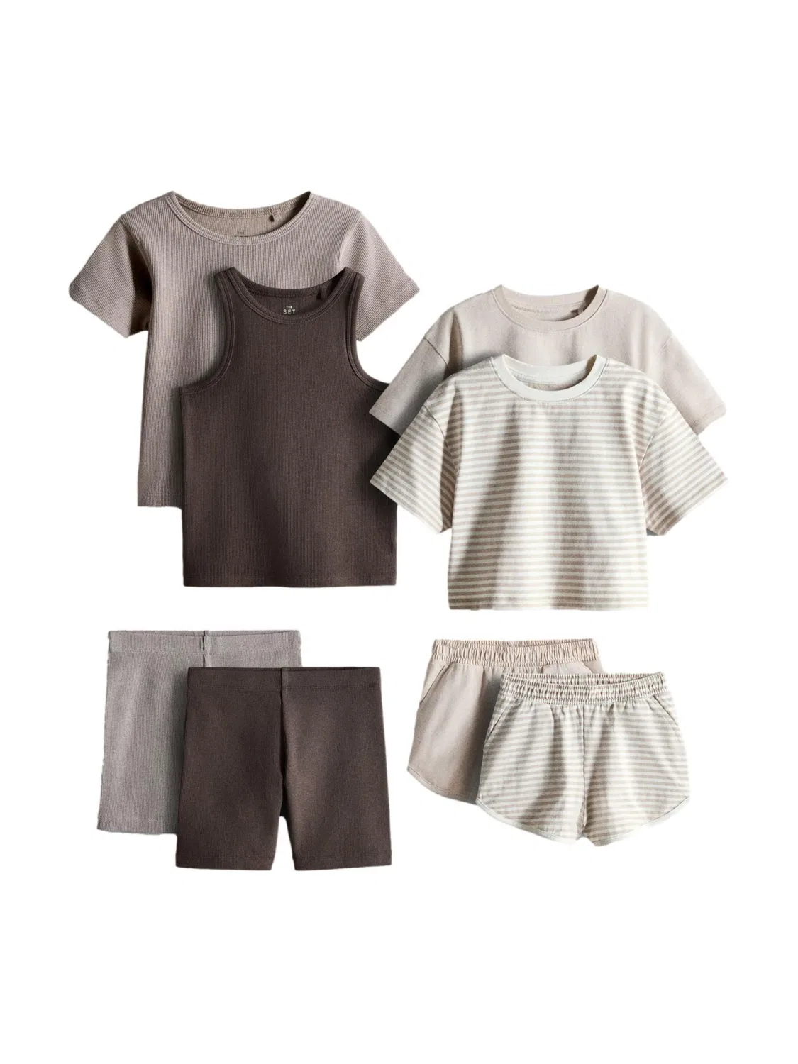 Комплект одежды The, Ecru/Brown/Cappuccino