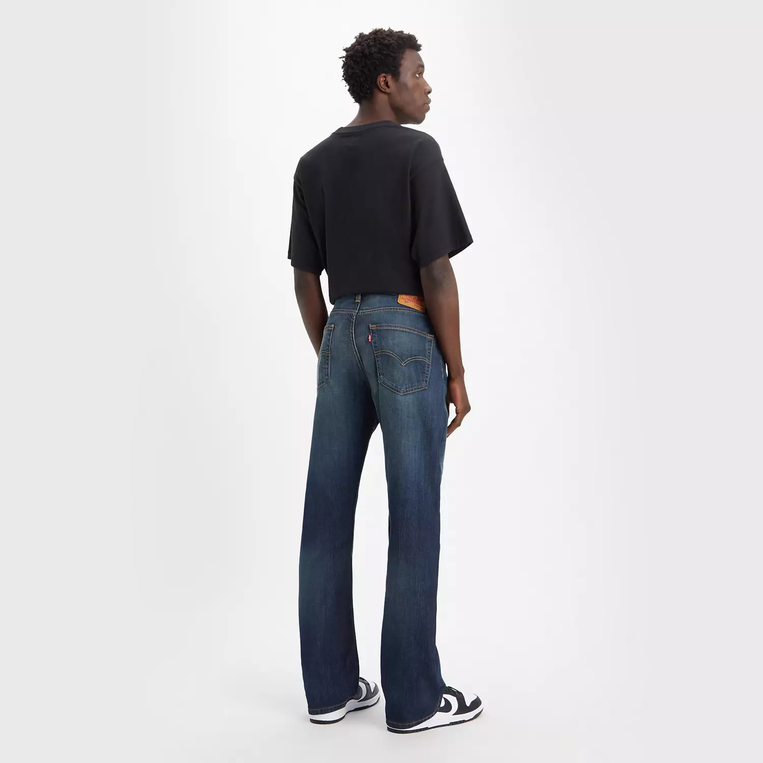 Мужские джинсы Levi’s 527 Slim Bootcut, темный деним Comin Round the Mountain, стрейч — фото 3