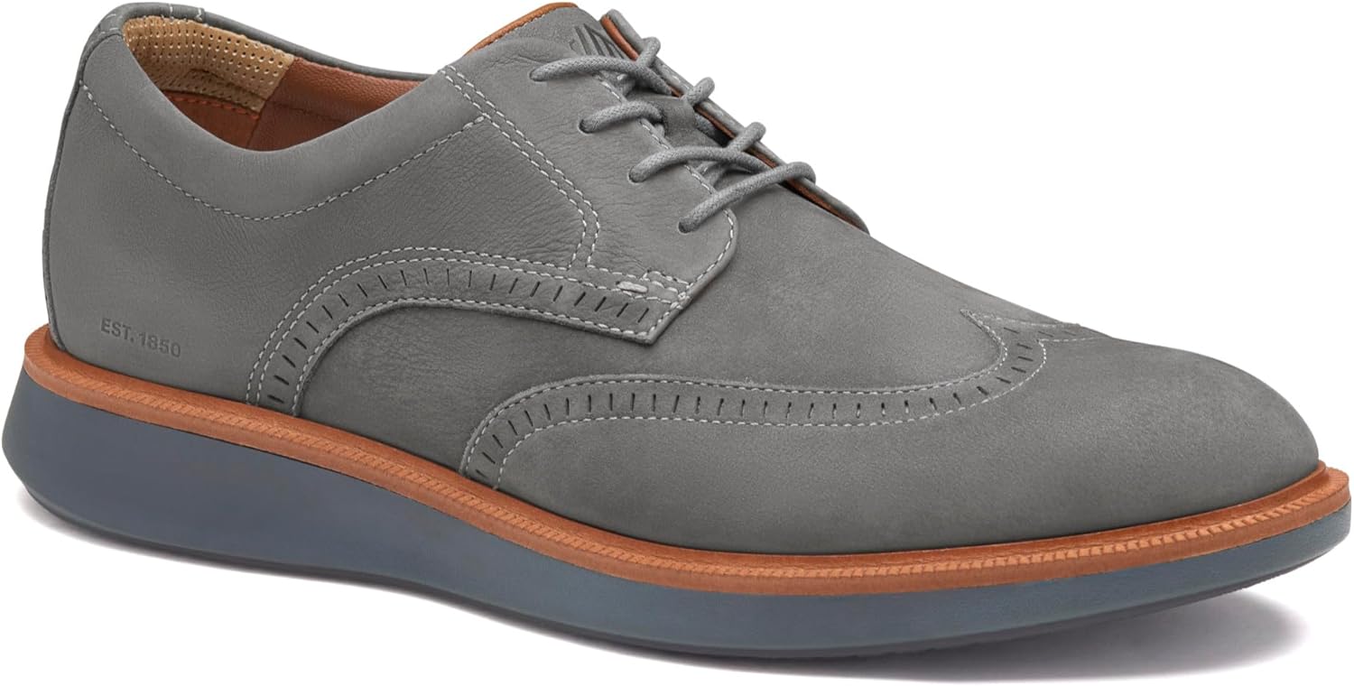 

Мужские оксфорды Johnston Murphy Xc Parker с крылышками Johnston & Murphy, серый