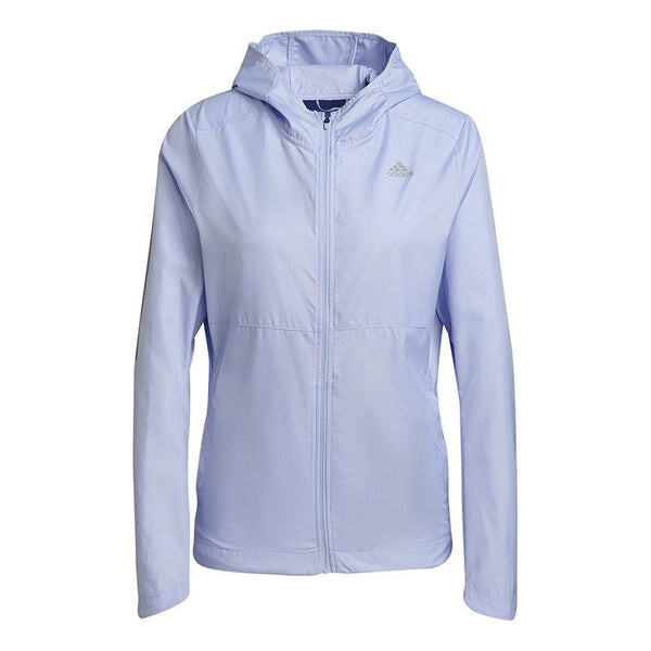 

Куртка (WMNS) adidas Own The Run Jkt Sports Jacket Purple, фиолетовый
