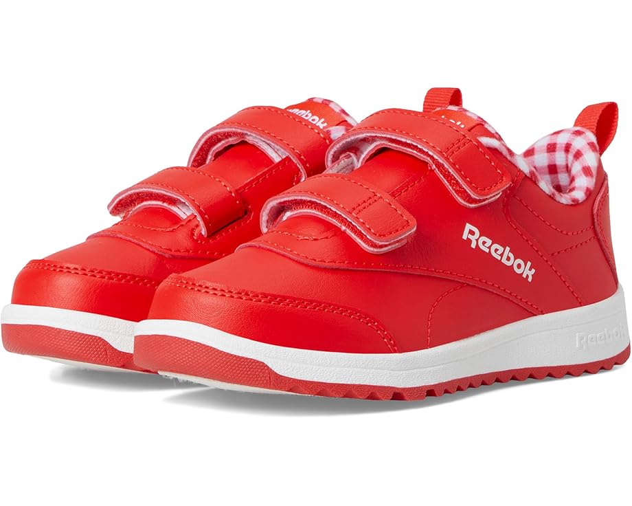 

Кроссовки Reebok Kids Weebok Clasp Low 2, цвет Energy Red/White