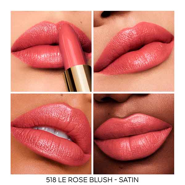 Сменная помада GUERLAIN Rouge G Satin Lips Refill, 518 LE ROSE BLUSH SATIN — фото 2