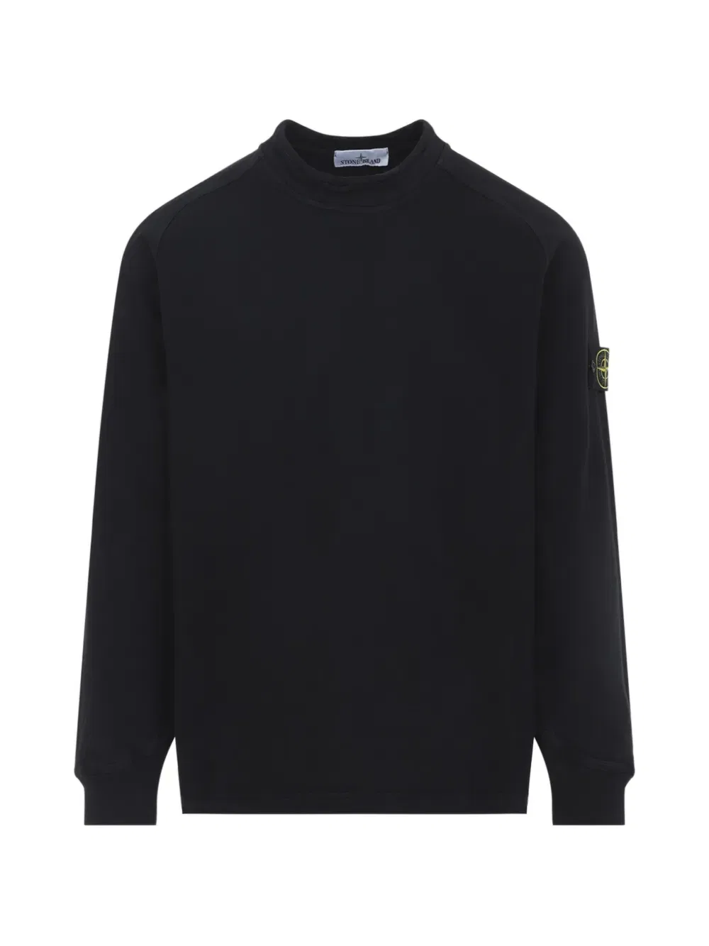 Толстовка с круглым вырезом Stone Island, черный