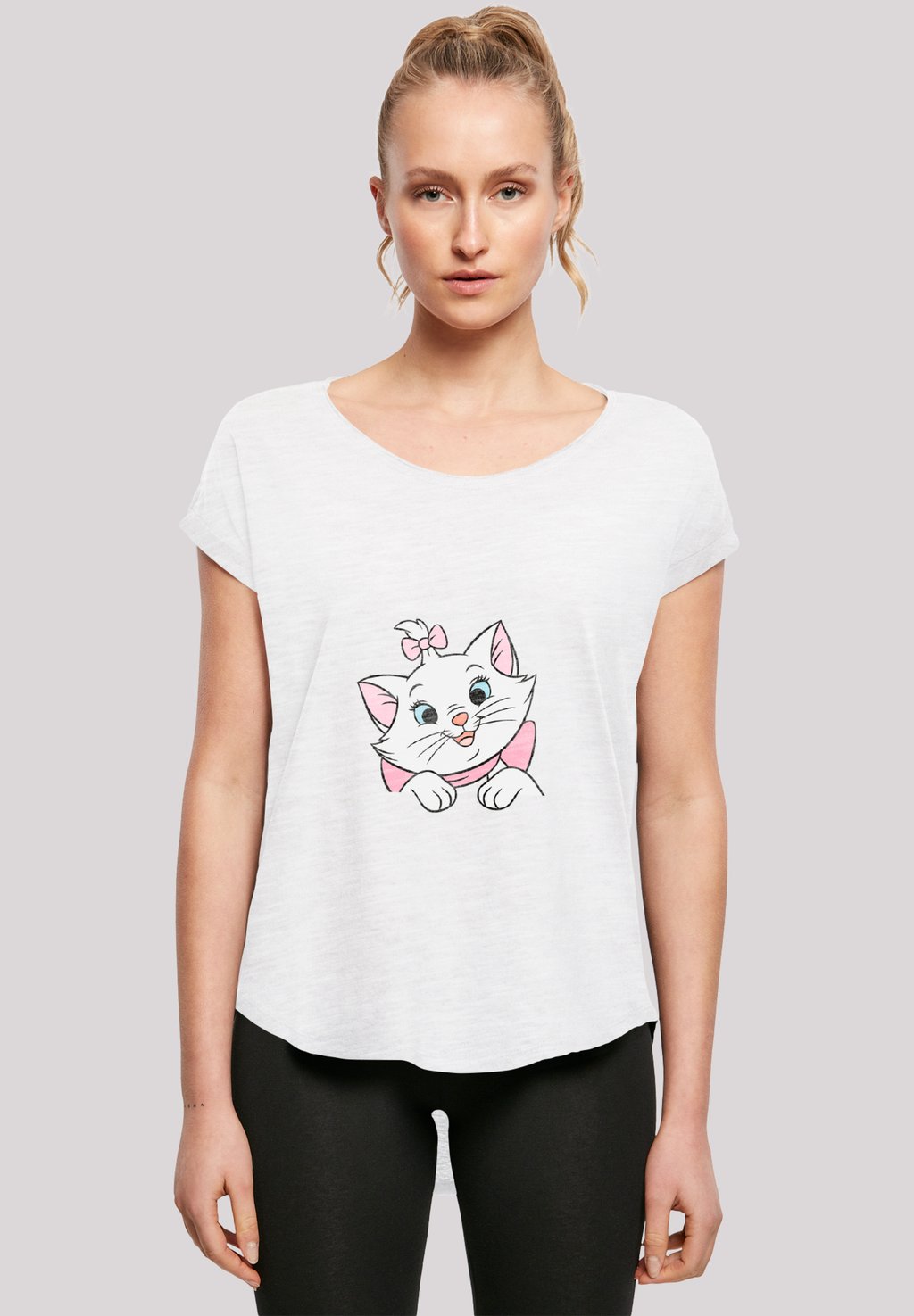 

Футболка с принтом DISNEY ARISTOCATS F4NT4STIC, белый