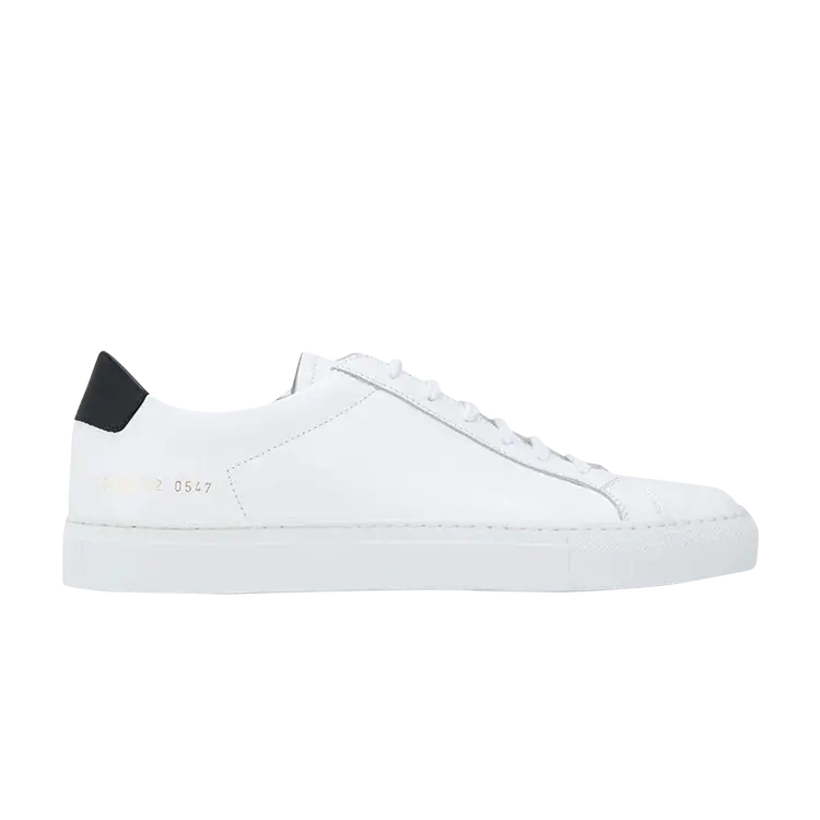 

Кроссовки Common Projects Retro Low 'White Black', белый