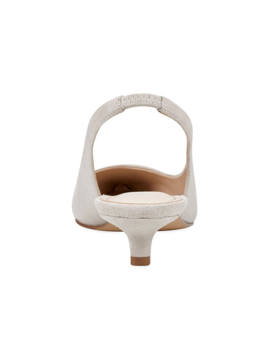 Туфли-лодочки Posey Leather Slingback Marc Fisher LTD, светло-синий — фото 3