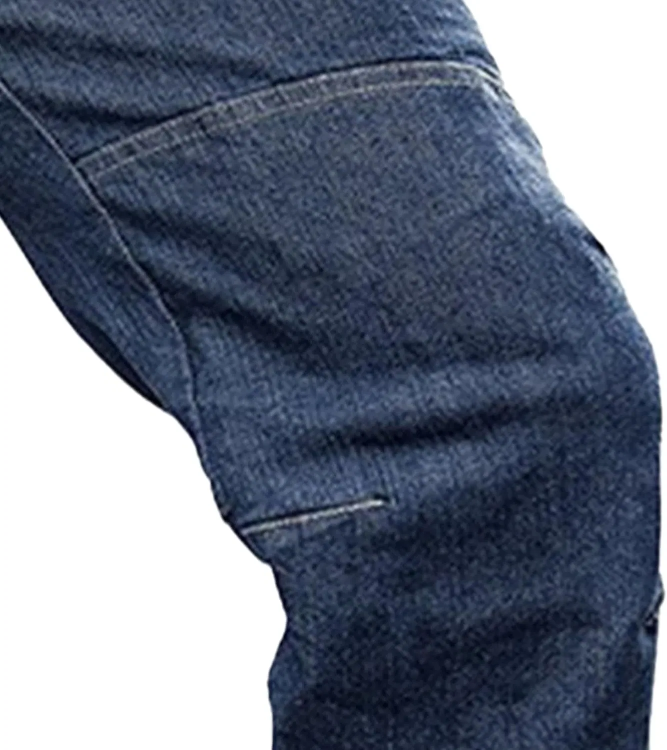 Джинсы свободные Cowboy Pants, синие — фото 4