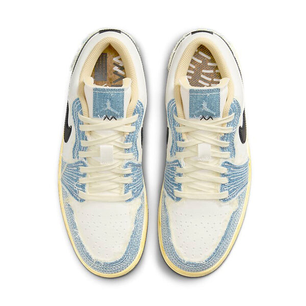 Кроссовки Air Jordan 1 Low SE 'Sashiko Denim' — фото 3