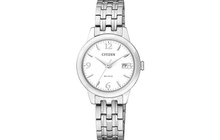 

CITIZEN Часы Women's Ecology Drive Collection Watch, White Dial