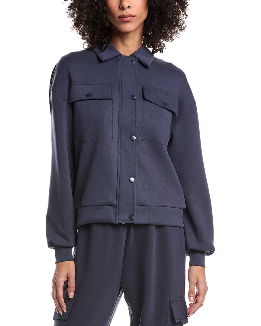 

Толстовка ARIELLA Ponte с застежкой-молнией на кнопках, синий