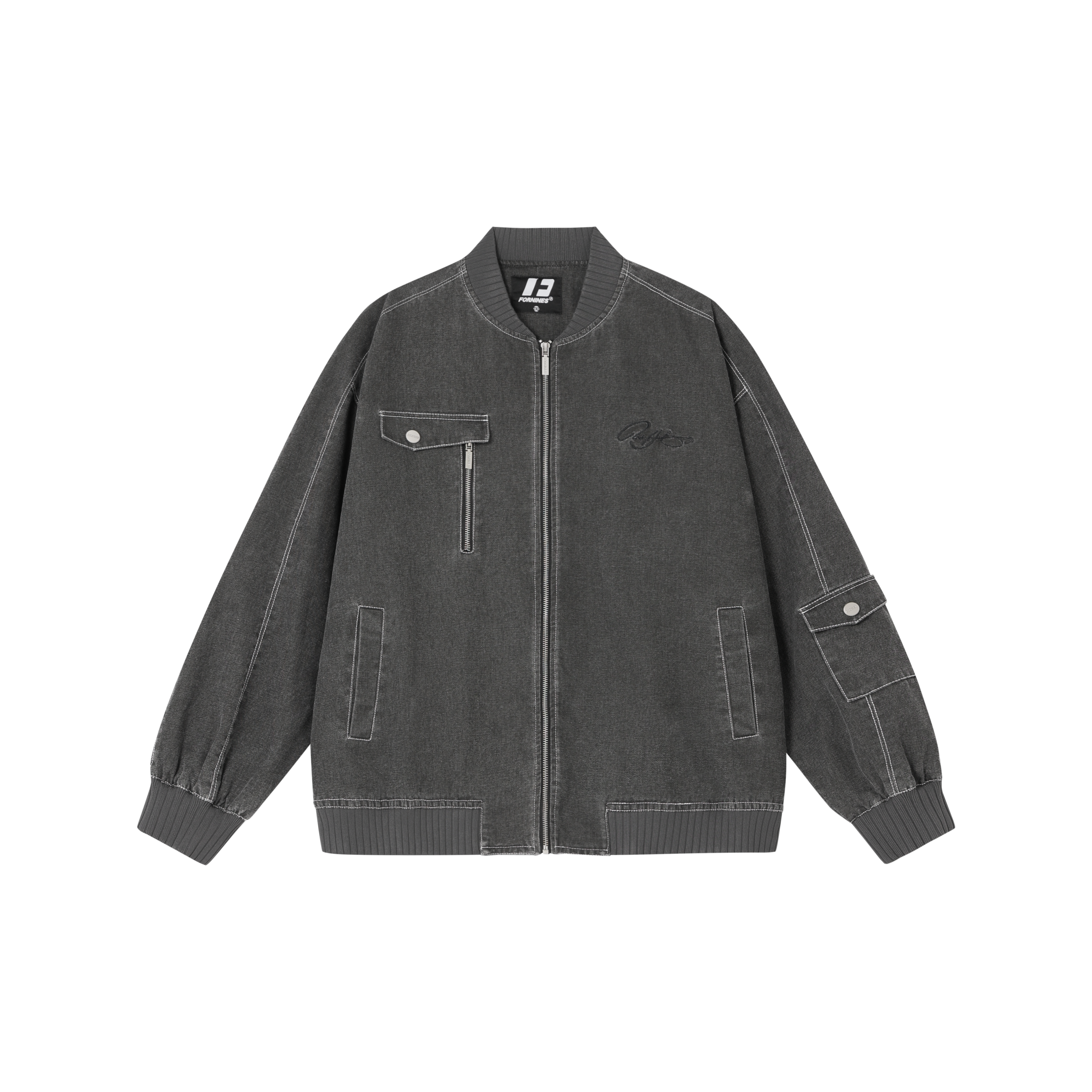 

FORNINES Куртка Unisex, Dark Gray