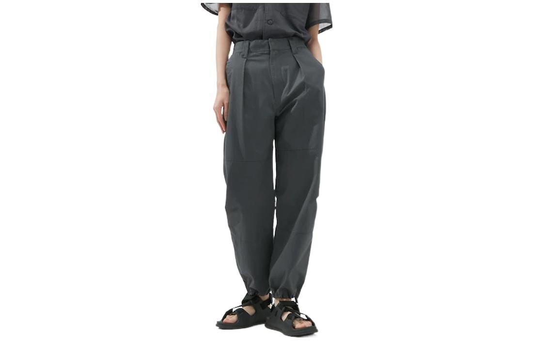 

U Collection Повседневные брюки женские темно-серые Uniqlo