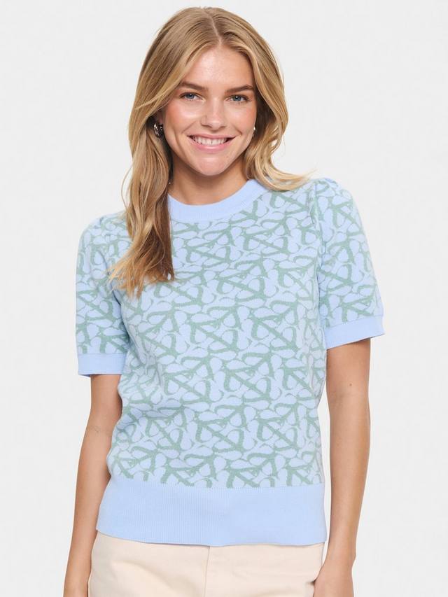 

Zico короткий рукав пуловер Saint Tropez, Blue/Multi