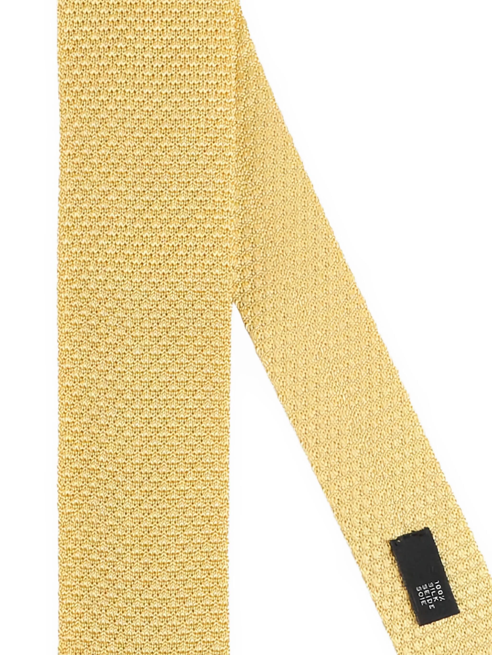 

Трикотажный галстук Ascot, желтый