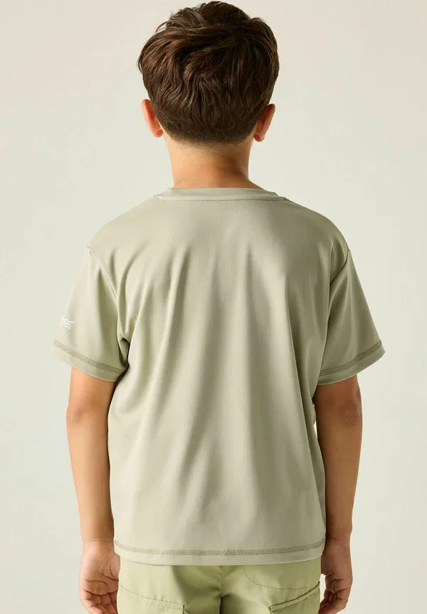 Футболка Regatta Alvarado short sleeved graphic t-shirt, бежевый — фото 3