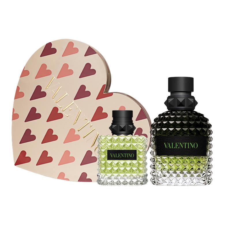 Набор духов ароматическая коробка парфюмерные наборы eau de parfum eau de toilette miss random 30ml + mr passion 50ml Valentino — фото 2