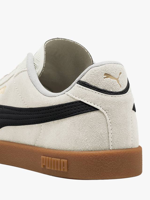 Club II Era замшевые шнурованные кроссовки PUMA, Grey/Black — фото 3