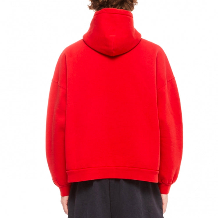 Худи Balenciaga SS22 Logo Hoodie 'Red', красный — фото 3