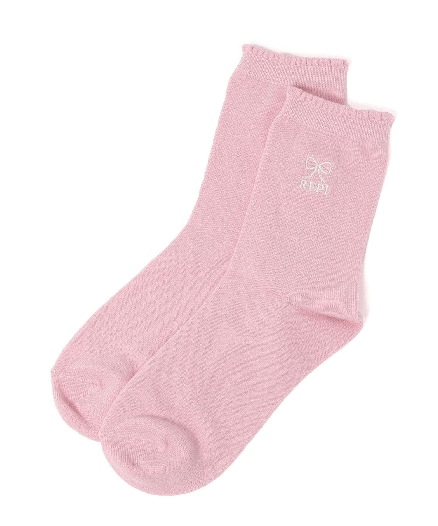 Носки с вышитыми лентами Repipi armario, Pink 22
