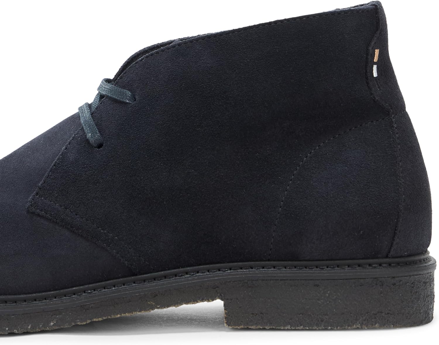 BOSS мужские замшевые пустынные ботинки Chukka, Clean Navy — фото 4