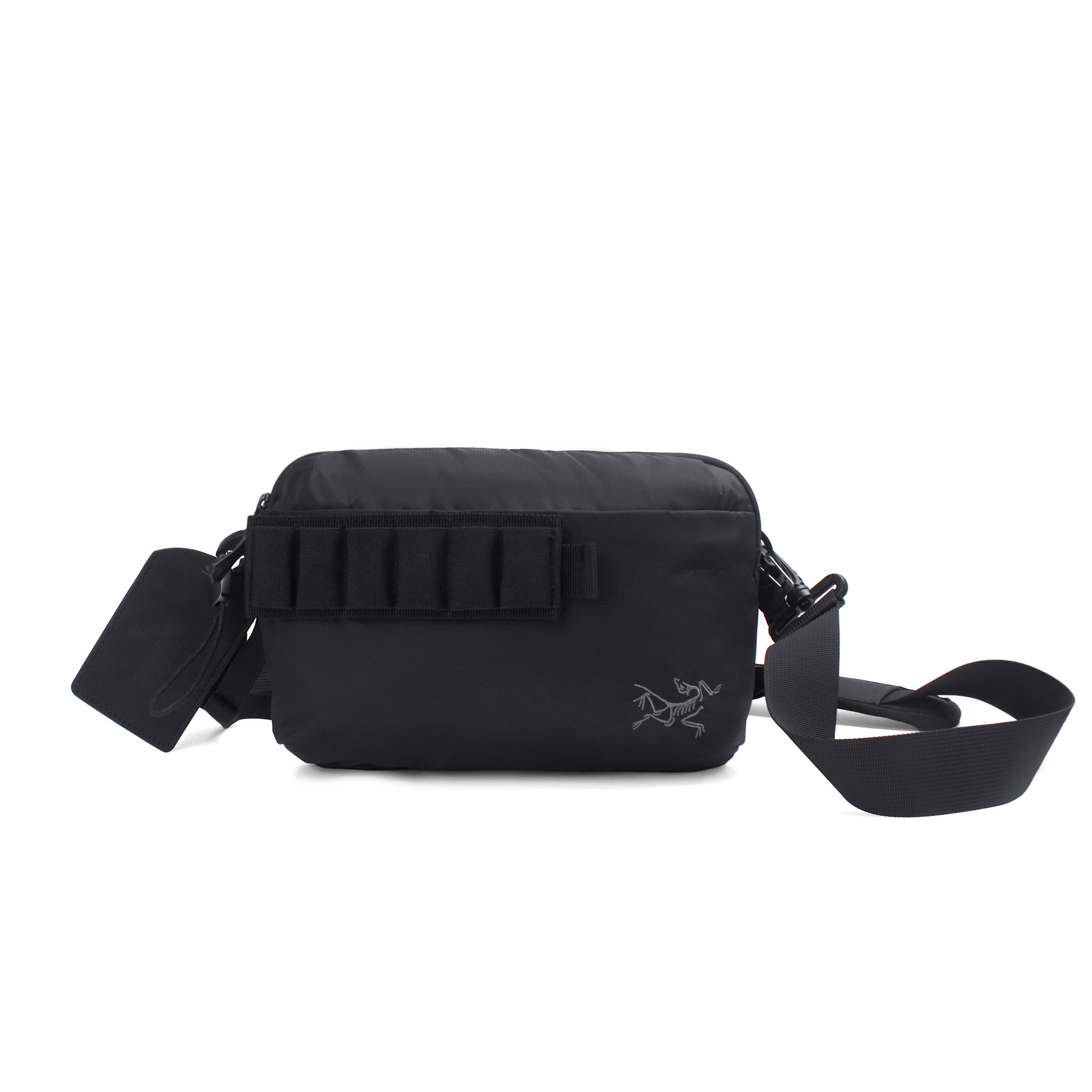 

Arcteryx Полиамидная поясная сумка унисекс черная, Single Point