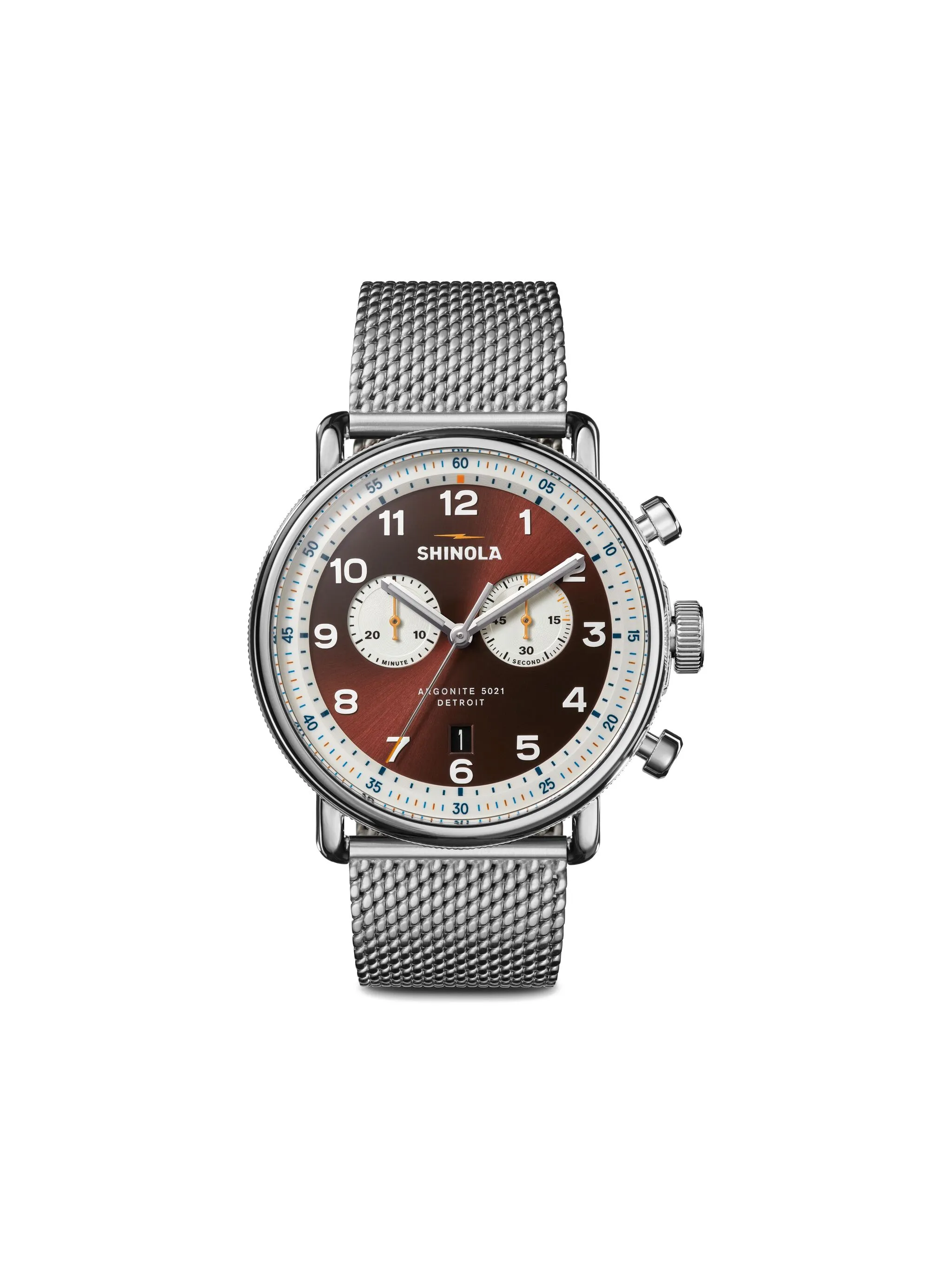 

Наручные часы Canfield 43 мм Shinola, красный