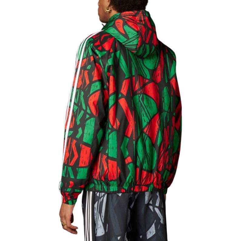 Куртка Arsenal мужская Track Red/Mystic Red/Fir/Metallic Silver Adidas, красный/серебристый — фото 3