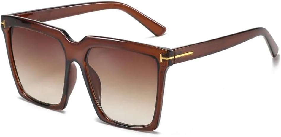 

Модные квадратные солнцезащитные очки класса люкс для женщин, «кошачий глаз», классические ретро-очки, защита от УФ-излучения UV400, 4, чайный, чайный, один размер RUOVEXIE, Brown