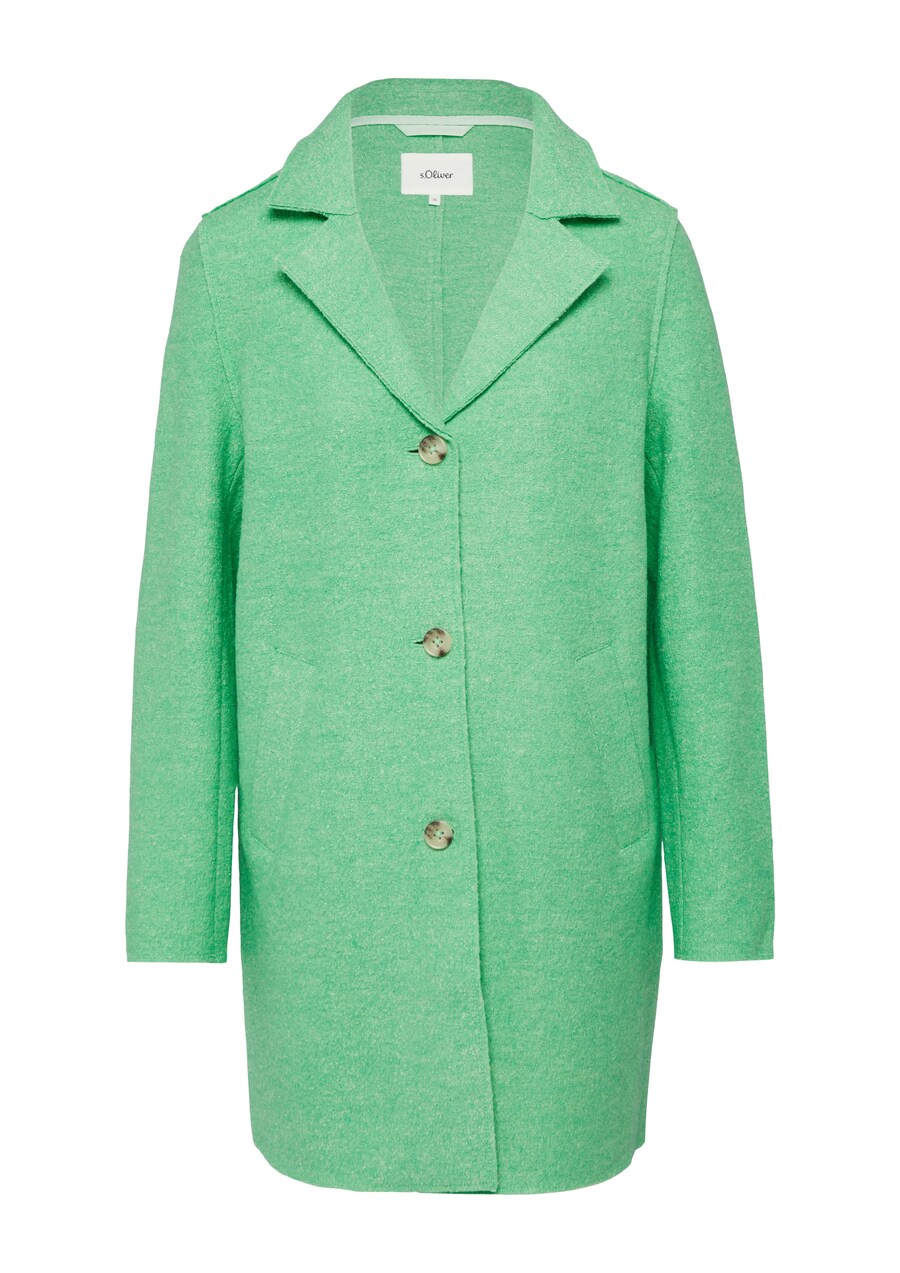 

Пальто межсезонное s.Oliver, цвет mottled green