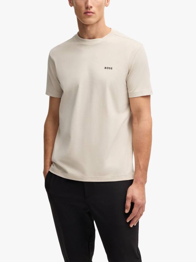 

Футболка обычного покроя HUGO BOSS, цвет Open Beige