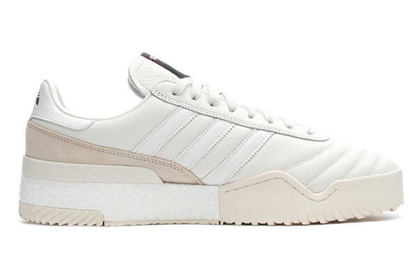 Кроссовки alexander wang x bball soccer Adidas, белый — фото 2