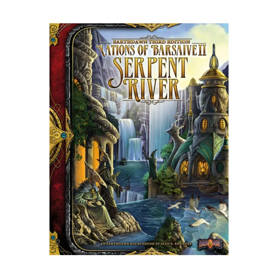 

Nations of Barsaive #2 - Serpent River, Earthdawn (3rd Edition) (RedBrick Limited), мягкая обложка