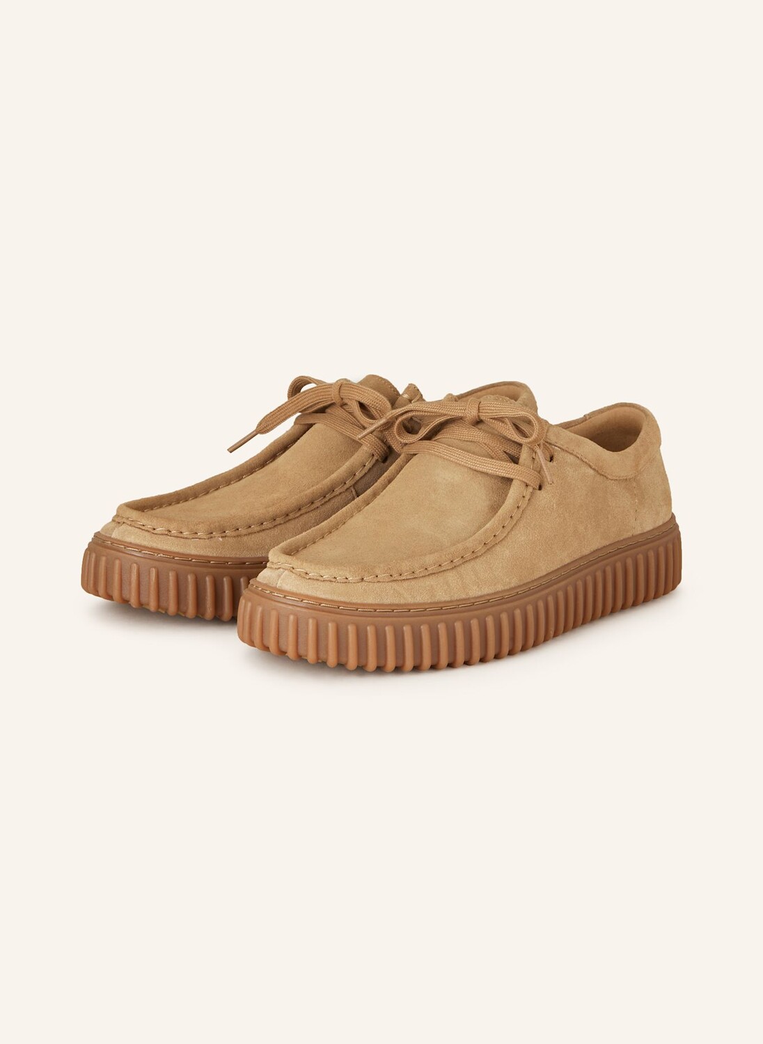 Туфли на шнуровке torhill Clarks ORIGINALS, светло-коричневый