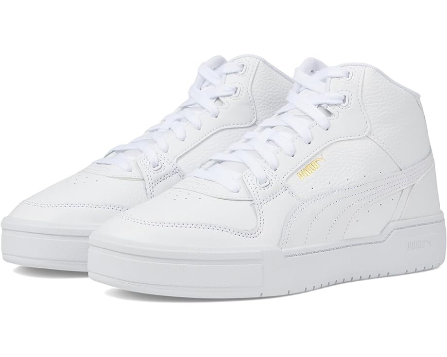 

Кроссовки PUMA California Pro Mid, цвет Puma White/Puma Team Gold, Серый, Кроссовки PUMA California Pro Mid, цвет Puma White/Puma Team Gold