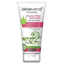 

Zuccari Aloevera2 Универсальный крем с алоэ для лица, тела, рук, 75 мл, увлажняющий и успокаивающий