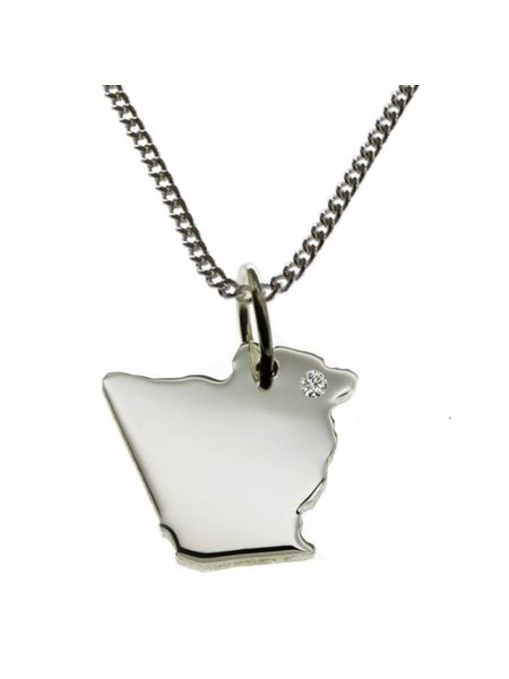 

Schmuckador Цепочка 50 см + Алжир с бриллиантом из серебра 925 пробы