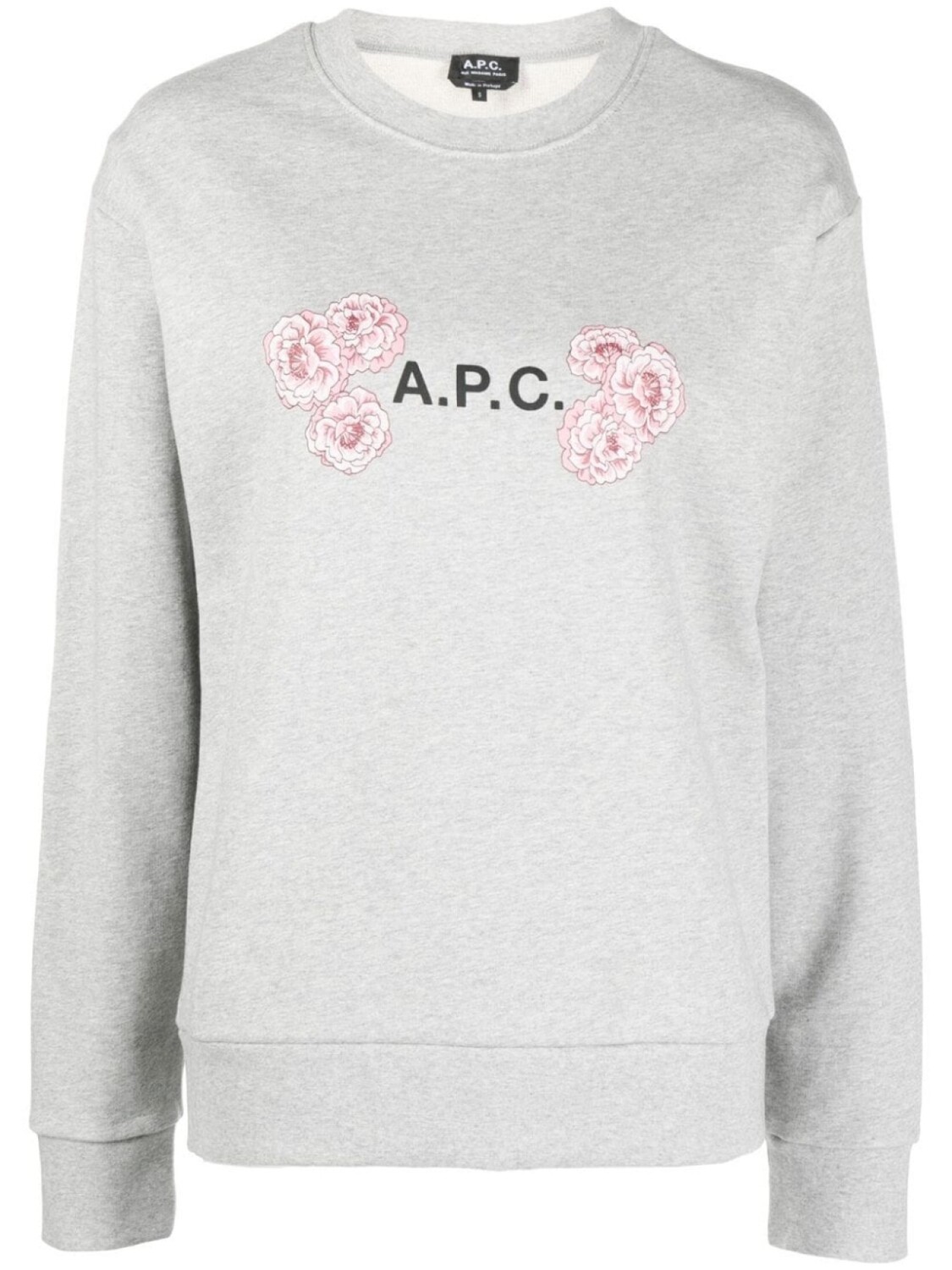 

A.P.C. толстовка с логотипом, серый