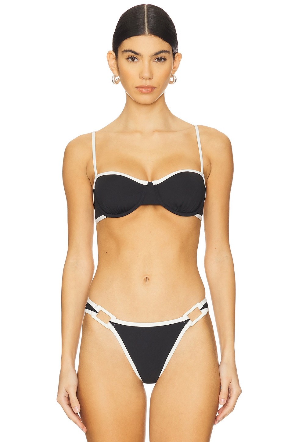

Топ бикини jordana Solid & Striped, цвет noir