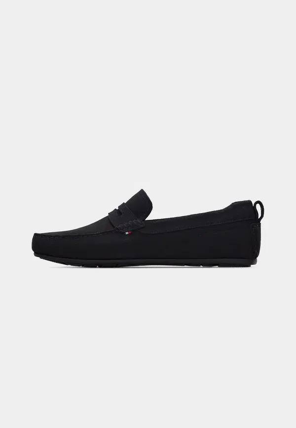 Туфли мокасины Tommy Hilfiger Suede cleat driver shoes, пустынное небо — фото 2