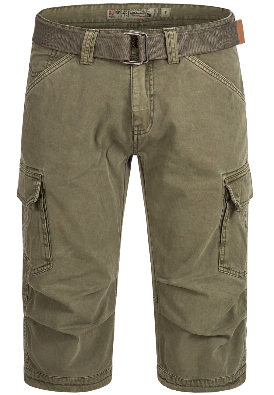 

Обычные брюки- карго INDICODE JEANS Nicolas Check, хаки