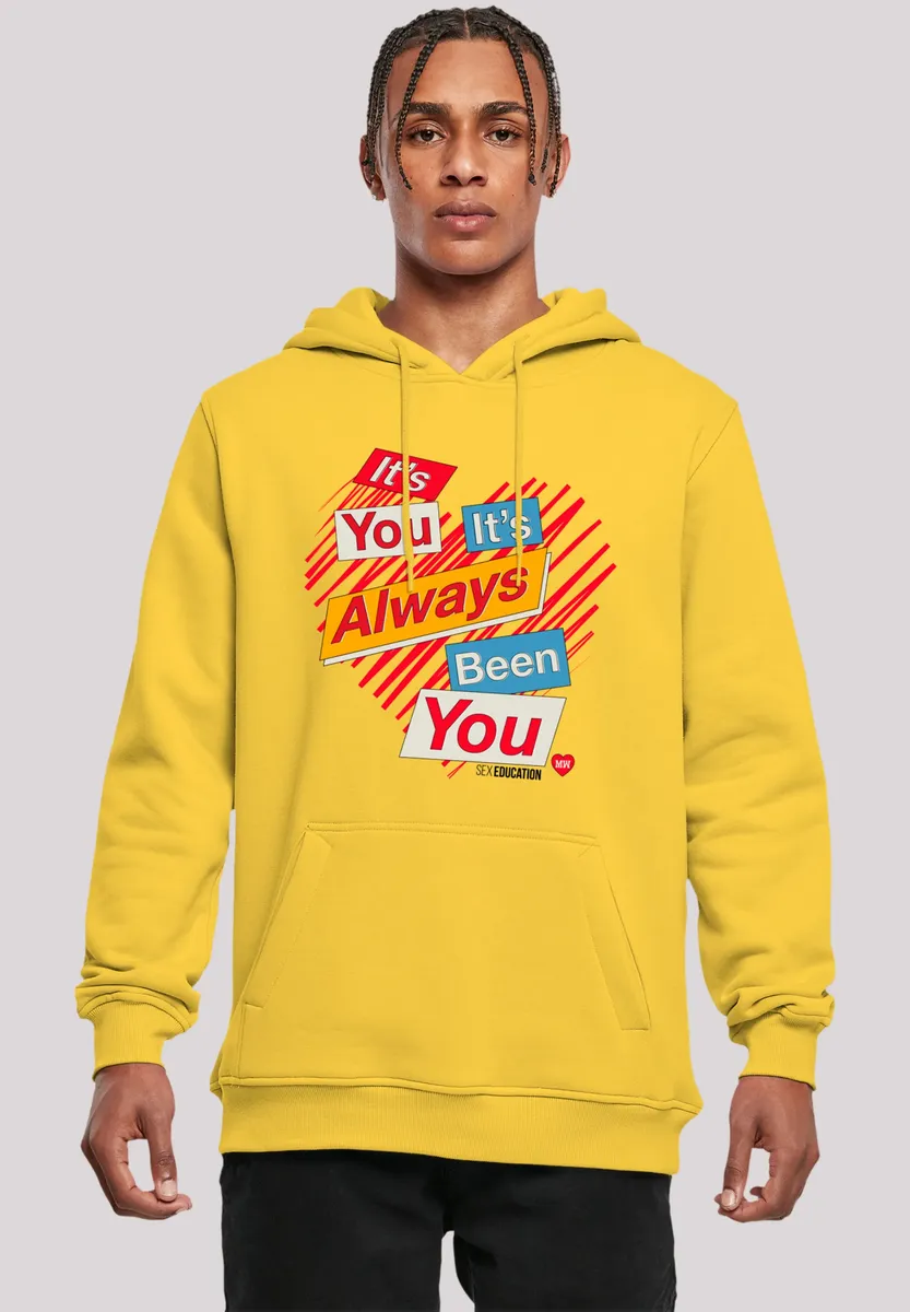 

Толстовка F4NT4STIC "Половое воспитание, сериал It’s Always You Netflix", премиум качество, цвет Ta X I Yellow