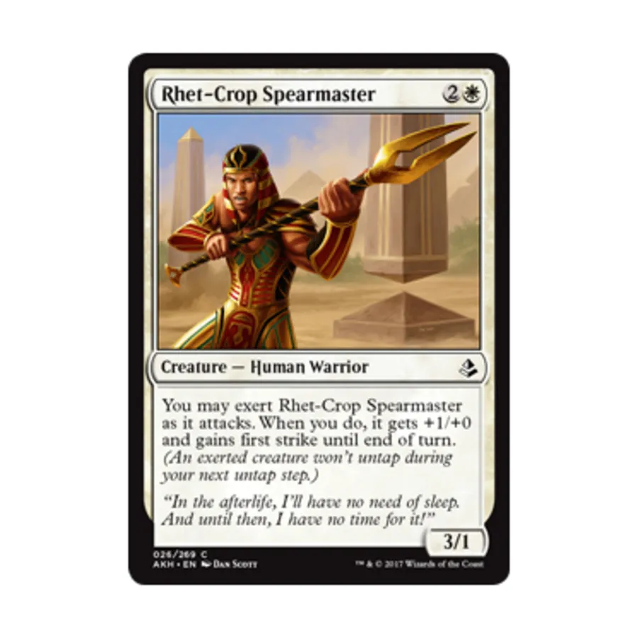 

CCG Копьеносец Рет-Урожай (C) (Рольга), MTG - Amonkhet