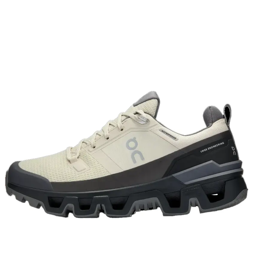Кроссовки (WMNS) On Running Cloudwander Waterproof 'Sand Black', бежевый