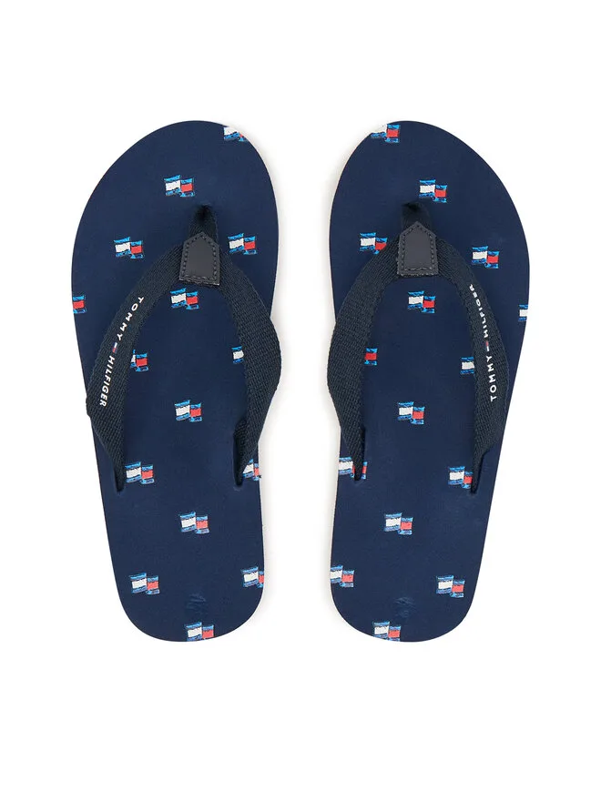Tommy Hilfiger Мюли T3X8-34409-0058 синие