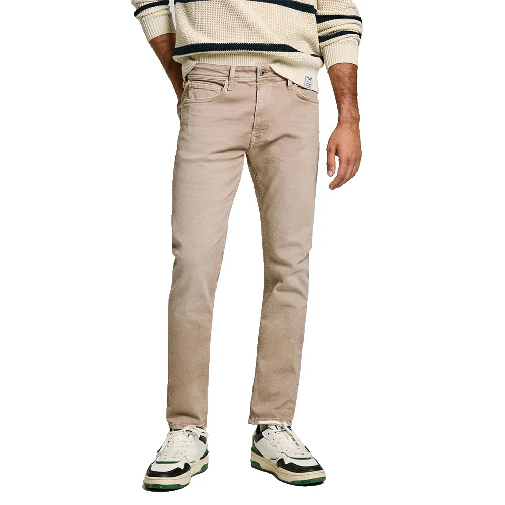 

Джинсы Pepe PM207390 Tapered Fit, бежевый