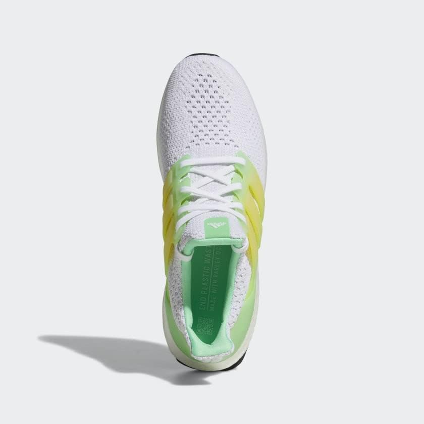 Мужские кроссовки Adidas Ultraboost 5.0 DNA, белый/зеленый/светло-зеленый — фото 3