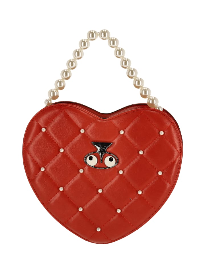 

MyMo Женская сумка-портфель красного цвета