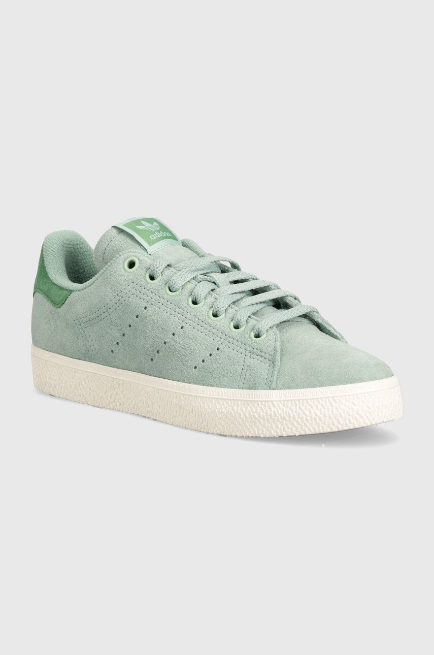 

Замшевые кроссовки adidas Originals Stan Smith CS, бирюзовый, Зеленый, Замшевые кроссовки adidas Originals Stan Smith CS, бирюзовый