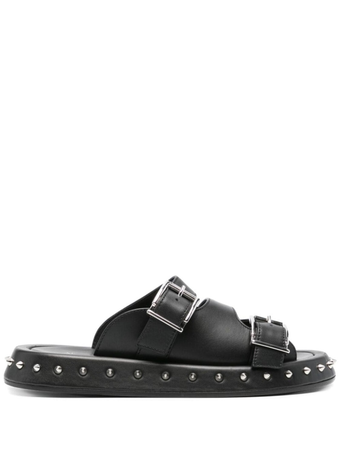 Alexander McQueen сандалии с пряжками, черный