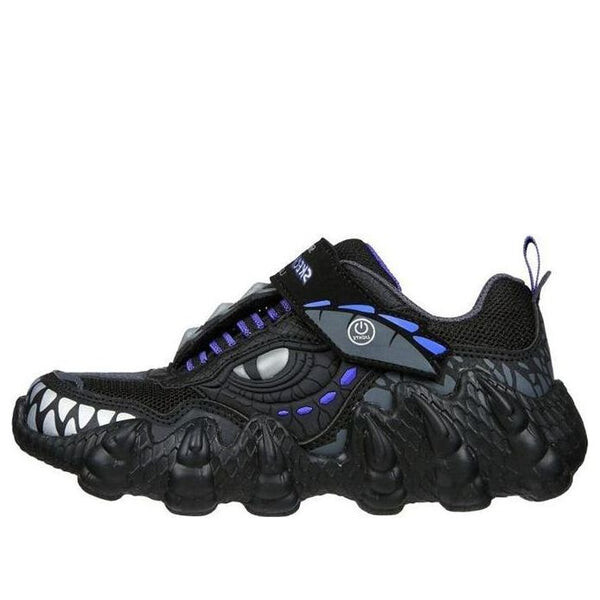 

Кроссовки aurus lights dino-tracker 'black' Skechers, черный